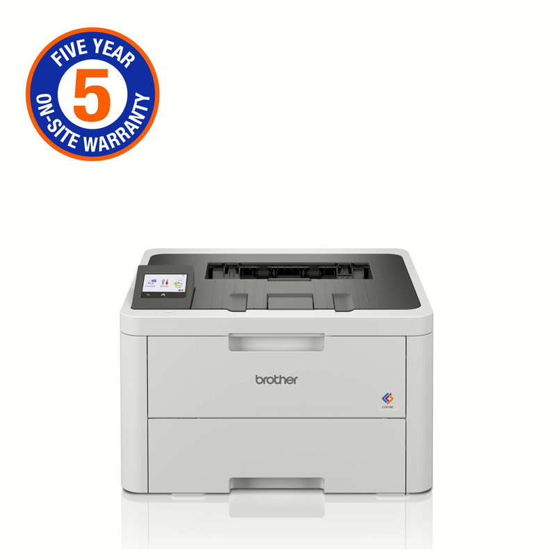 Brother Colour Duplex Laser Printer with wired and wireless networking capability (5YR onsite)