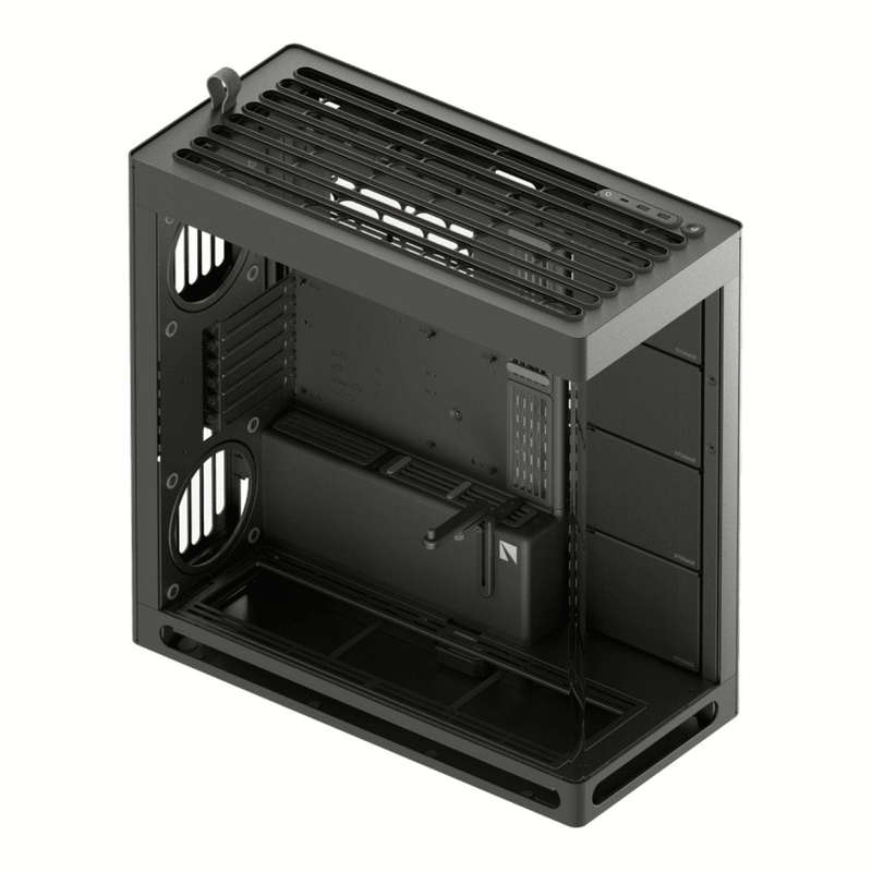 HAVN HS 420 Base Edition E-ATX Mid-Tower PC Case with Adjustable GPU Bracket Black