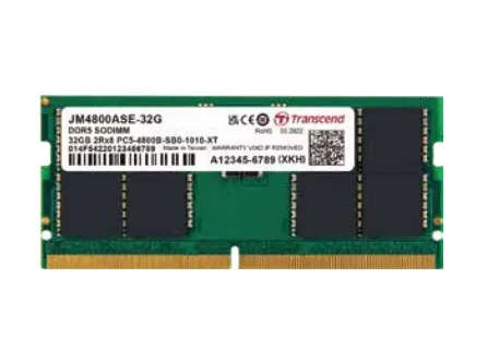 Transcend JetMemory DDR5 4800MHz 32GB