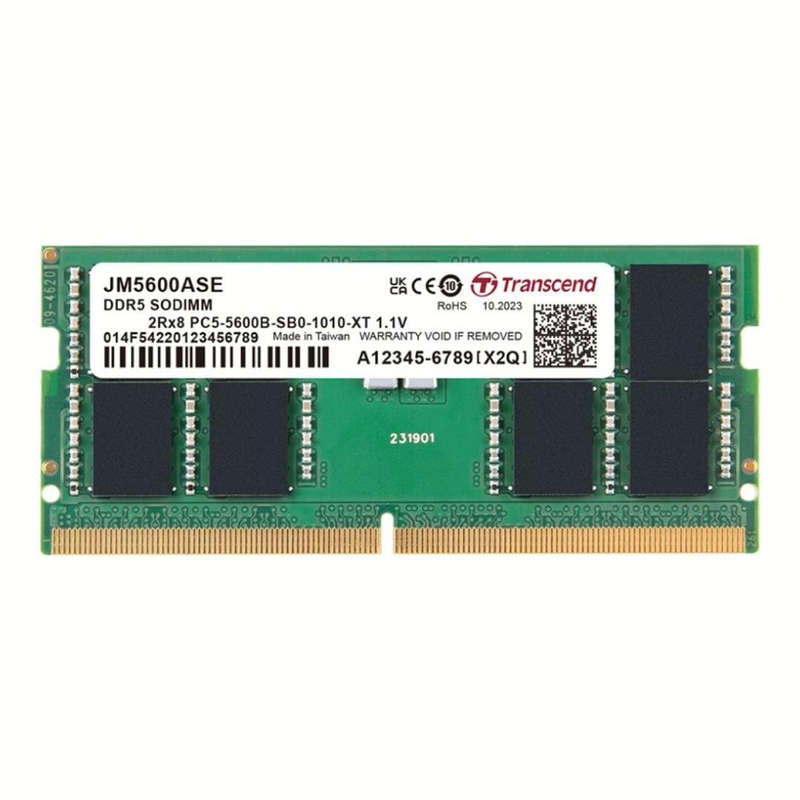 Transcend 24GB 5600MHz DDR5 SO-DIMM Memory Module