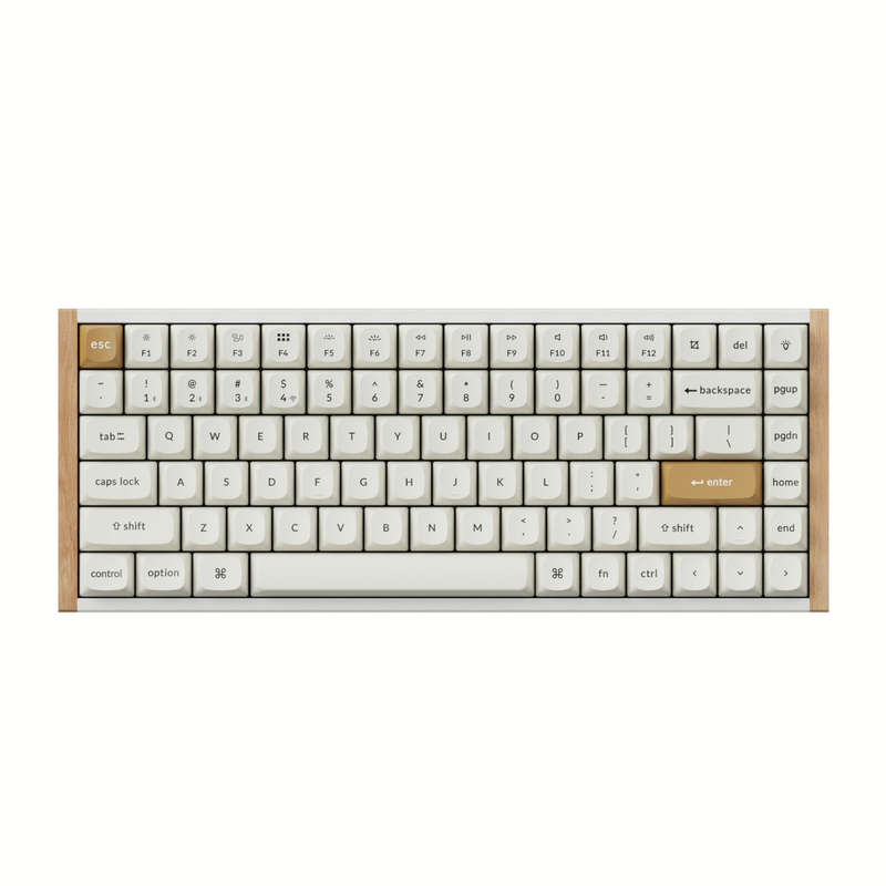 Keychron K2 HE Wireless Special Edition Magnetic Custom Keyboard | NEBULA Switch  White