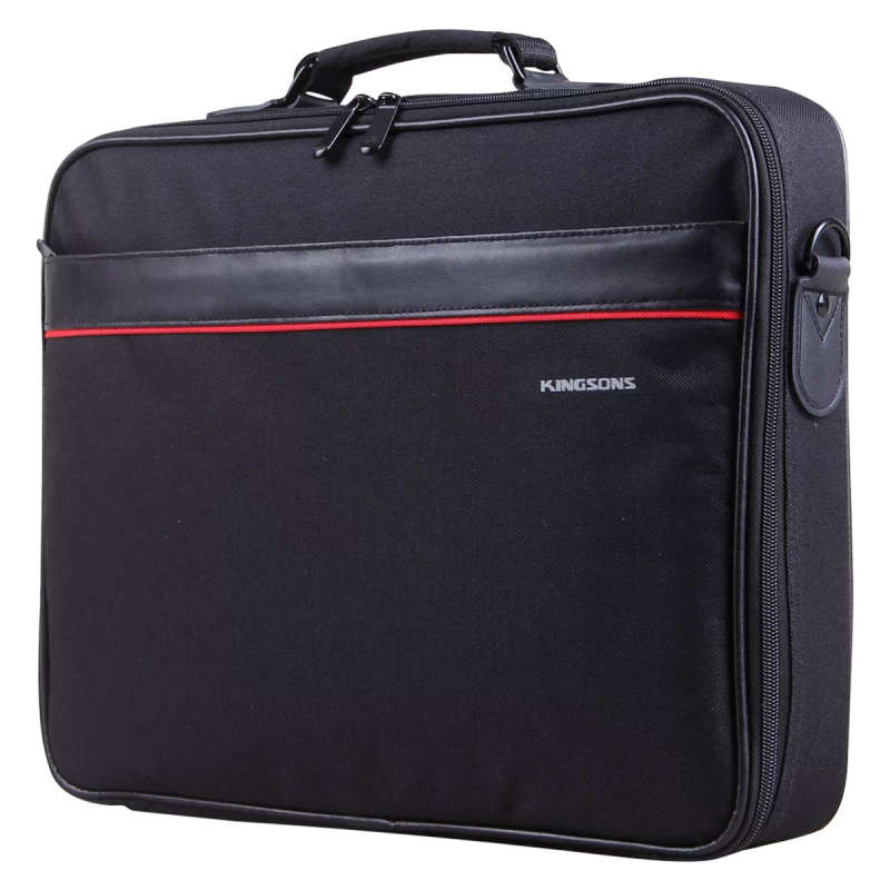 Kingsons Office Series 15.6-inch Notebook Shoulder Bag Black