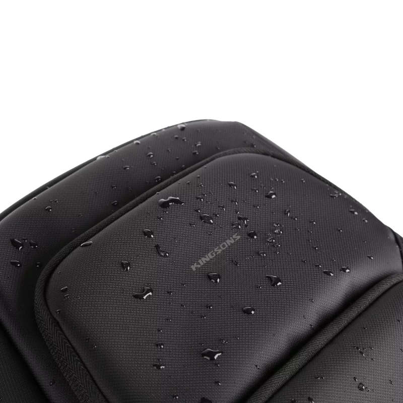 Kingsons Fusion Series 15.6-inch Notebook Backpack Black