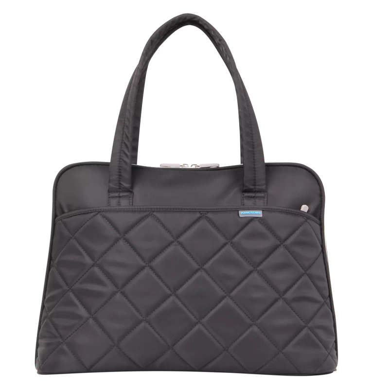 Kingsons 15.6" Black shoulder laptop bag - Ladies in fashion