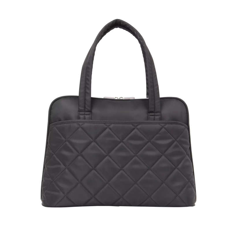 Kingsons 15.6" Black shoulder laptop bag - Ladies in fashion