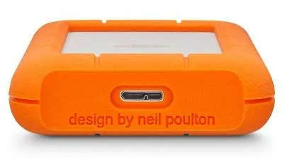 LaCie Rugged Mini 4TB Orange External Hard Drive