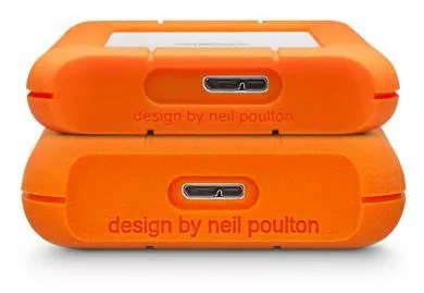 LaCie Rugged Mini 4TB Orange External Hard Drive