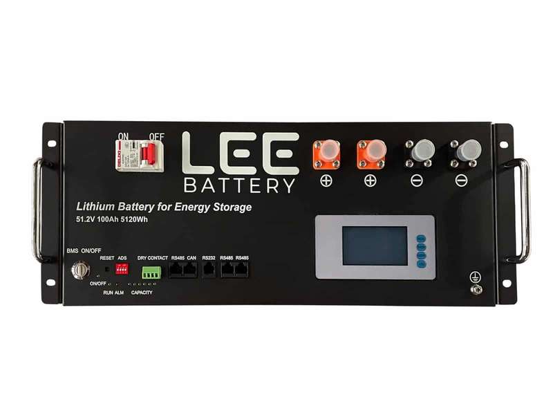 LEE LiFePO4 Battery 51.2V 100Ah Rack-mount