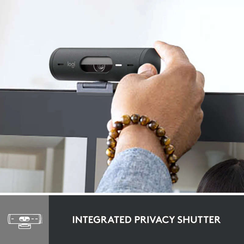 Logitech Webcam Brio 500 - GRAPHITE - USB - N/A - EMEA28 Webcam 2yr warranty