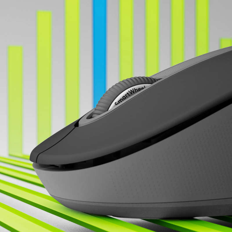 Logitech Signature M650 Bluetooth & Wireless Mouse Black