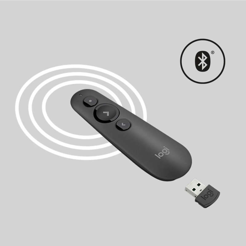 Logitech Wireless Presenter R500 Red Laser Pointer