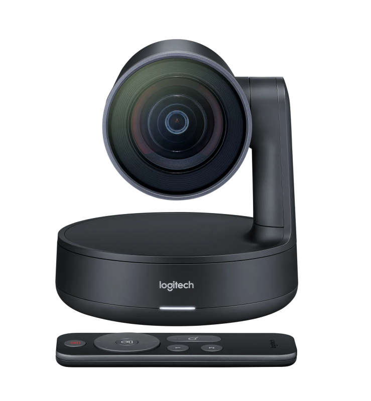 Logitech VC Rally Camera with Ultra-HD Imaging system Smooth motorized pan tilt and zoom Plug-and...