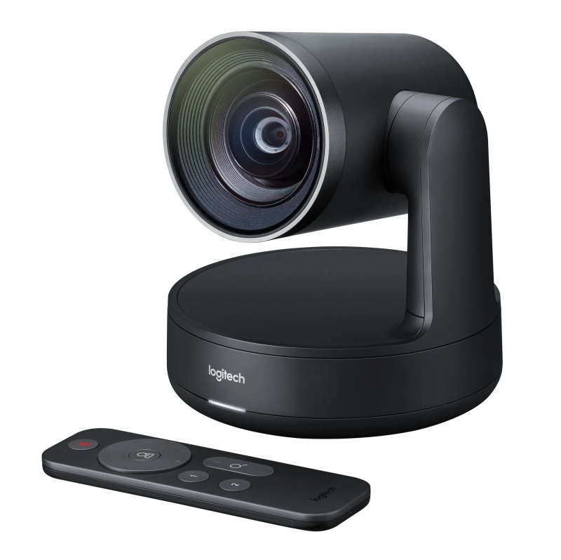Logitech VC Rally Camera with Ultra-HD Imaging system Smooth motorized pan tilt and zoom Plug-and...