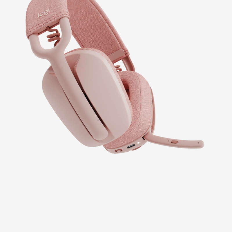 Logitech VC ZONE VIBE 100 WIRELESS BLUETOOTH HEADSET ROSE - 2 year limited warranty