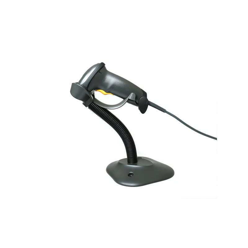 Zebra LS2208 Bar Code Scanner, 7 Ft Black 1D Laser