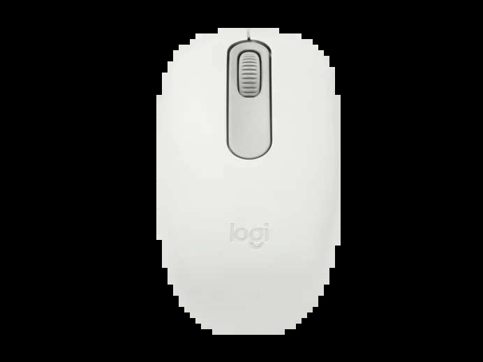 Logitech M196 - Wireless Mouse - Off-White - Bluetooth