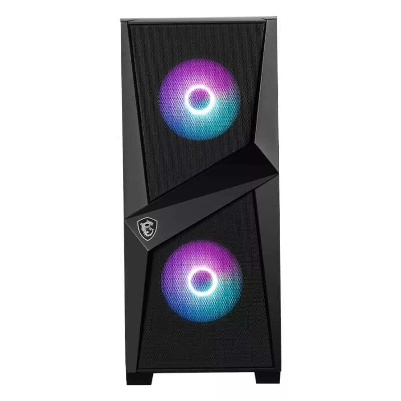MSI MAG FORGE 100R Mid Tower Gaming PC Case