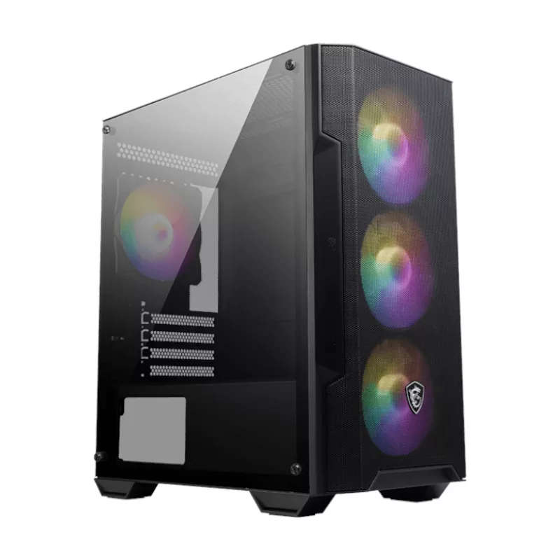 MSI MAG Forge M100A Micro Tower Black PC Case