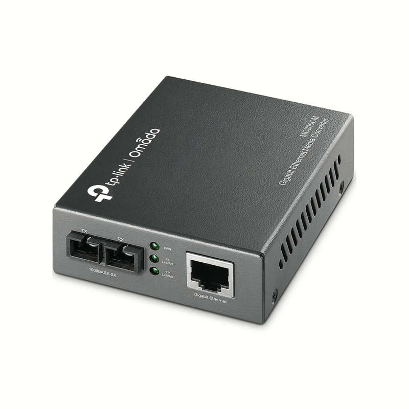 TP-Link MC200CM Network Media Converter Multi-mode Black