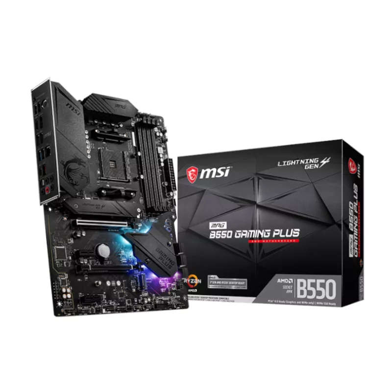 MSI MPG B550 Gaming Plus AM4 ATX Motherboard  Ryzen 5000