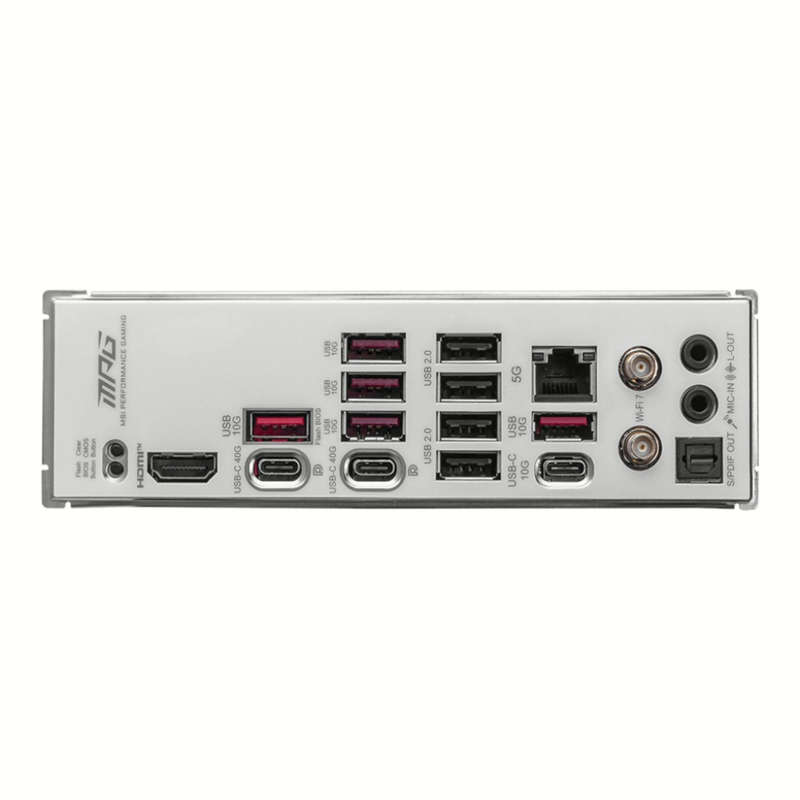 MSI MPG X870E EDGE TI WIFI AM5 ATX DDR5 Gaming Motherboard
