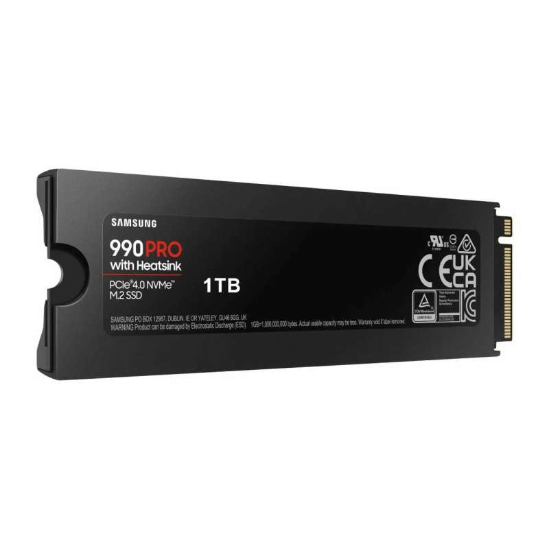Samsung 990 PRO 1TB PCI Express 4.0 M.2 V-NAND MLC NVMe Internal SSD
