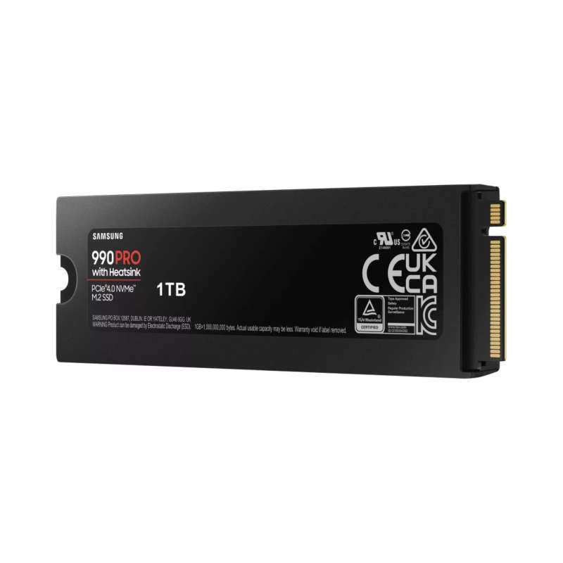 Samsung 990 PRO 1TB PCI Express 4.0 M.2 V-NAND MLC NVMe Internal SSD