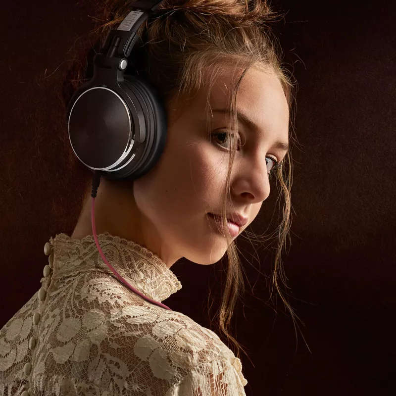 Oneodio Pro 50 Professional Wired Over Ear DJ and Studio Monitoring Headset