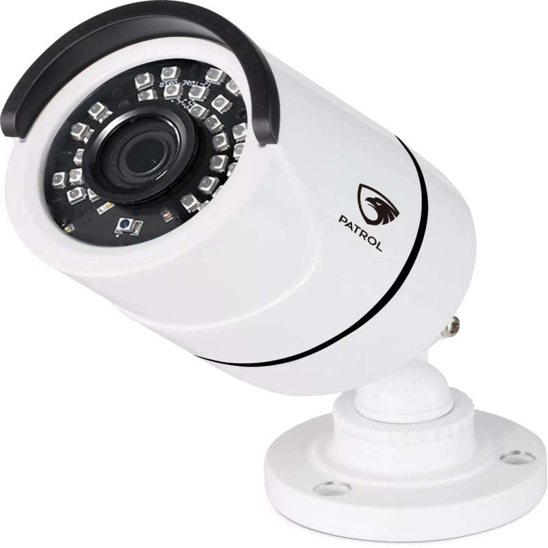 Patrol 1080P Bullet Camera White 