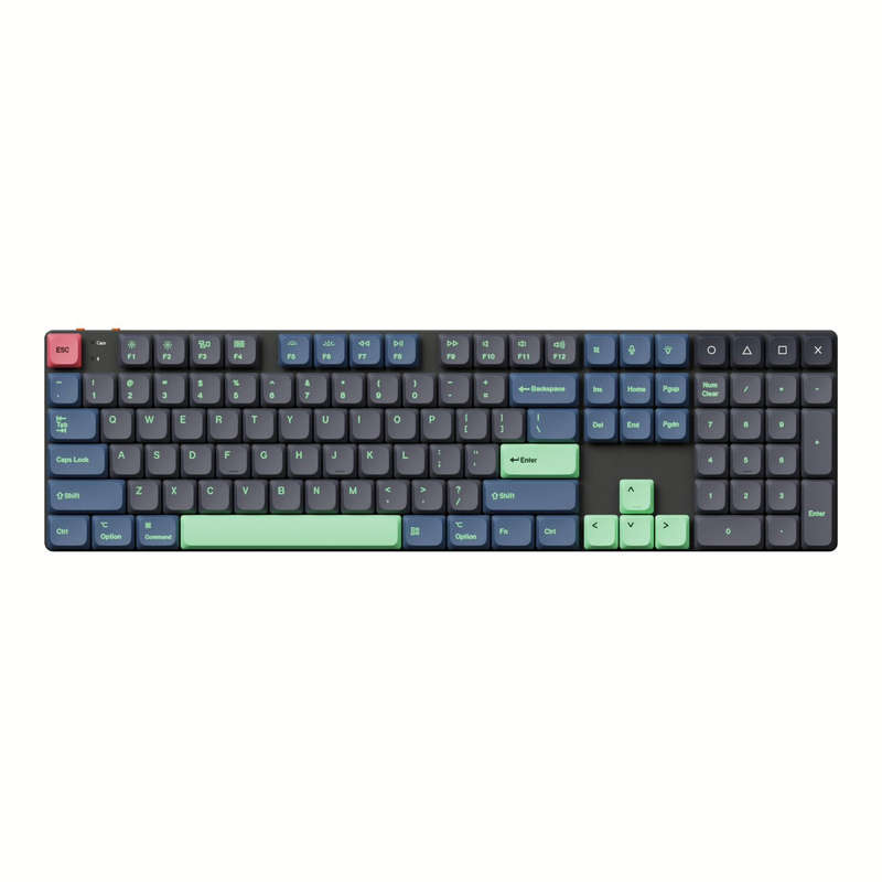 Keychron Low Profile Dye-Sub PBT LSA Full Set Keycap Set  Hacker Edition (133 Keys, PBT, Low P...