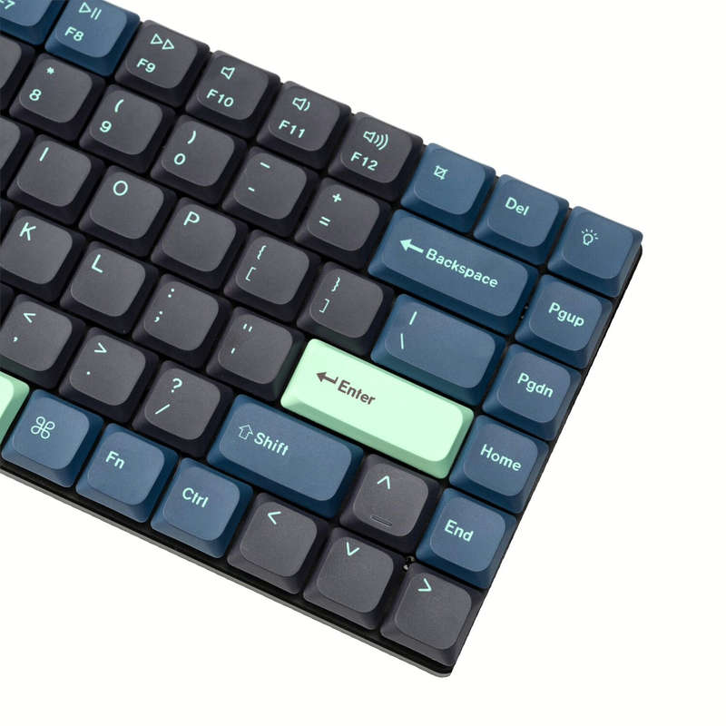 Keychron Low Profile Dye-Sub PBT LSA Full Set Keycap Set  Hacker Edition (133 Keys, PBT, Low P...