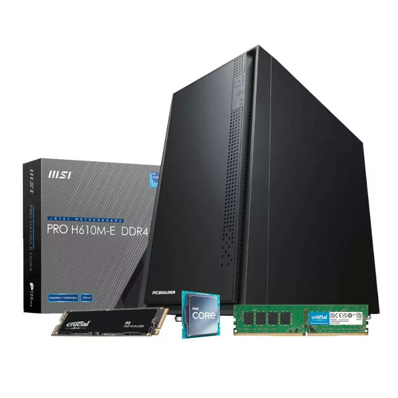 PCBUILDER I5 12400 HD730 16GB 500GB W11H