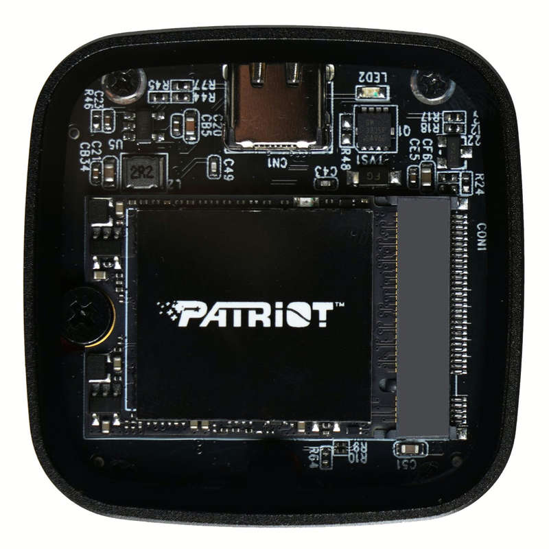 Patriot PDP31 500GB Type-C Portable SSD - Red / Black