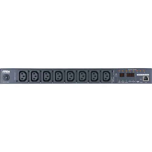 Aten 8 AC Outlets 1U Power Distribution Unit Black