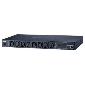 Aten 8 AC Outlets 1U Power Distribution Unit Black