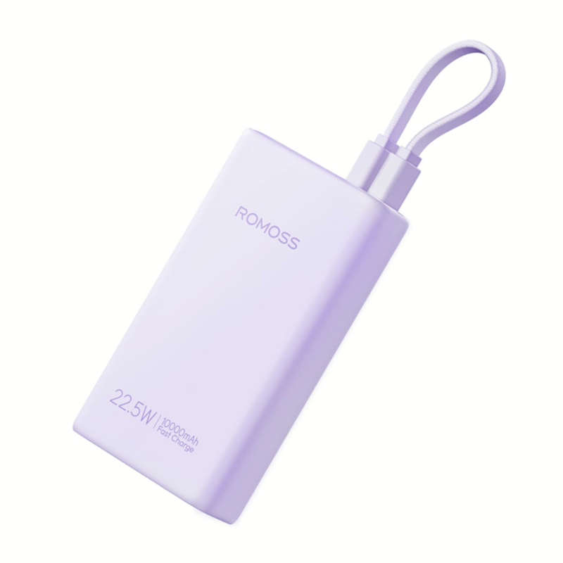 Romoss PHA10 10000mAh 22.5W Fast Charge Power Bank  Purple