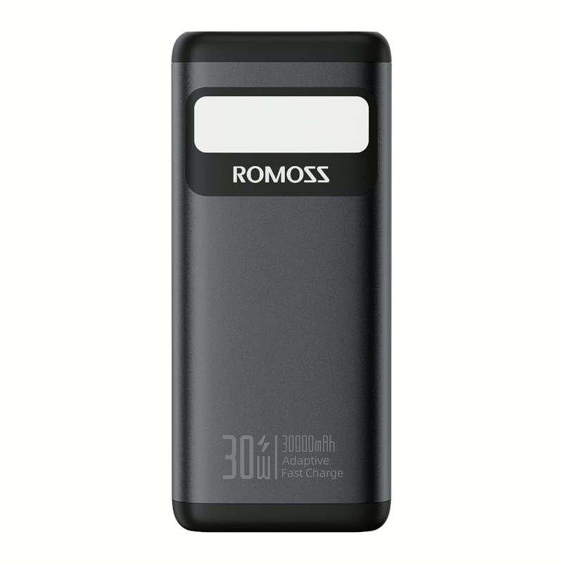 Romoss PMT30 30000mAh 30W Fast Charge Power Bank  Black