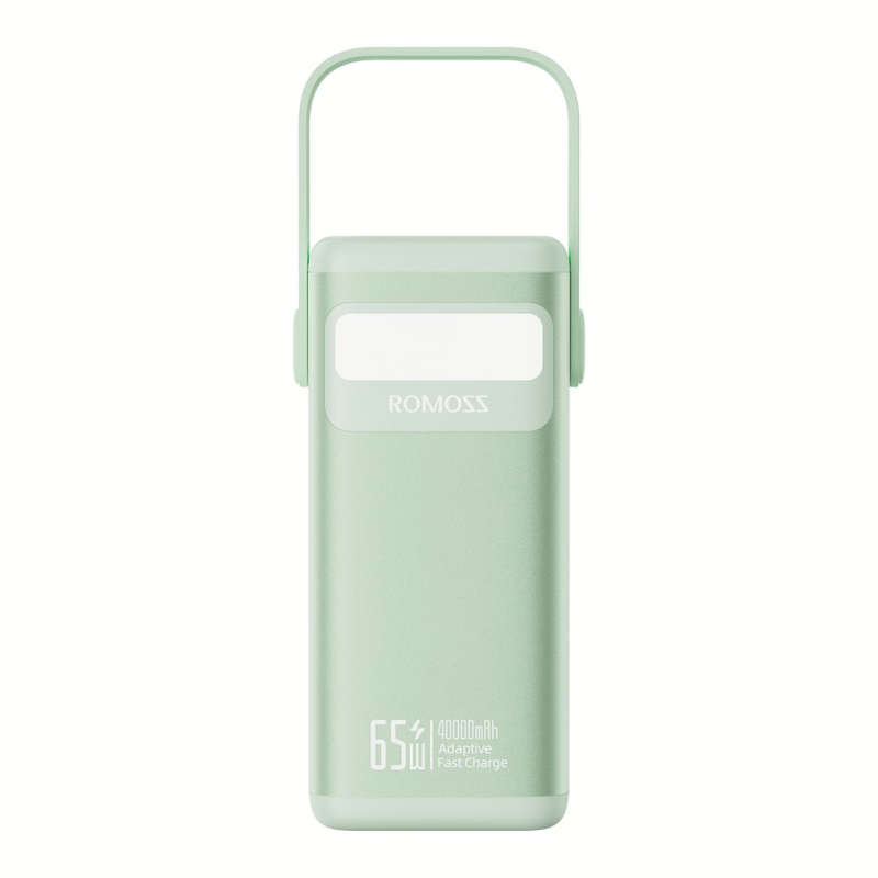 Romoss PMT40 EZCarry Pro 40000mAh 65W Fast Charge Power Bank - Green