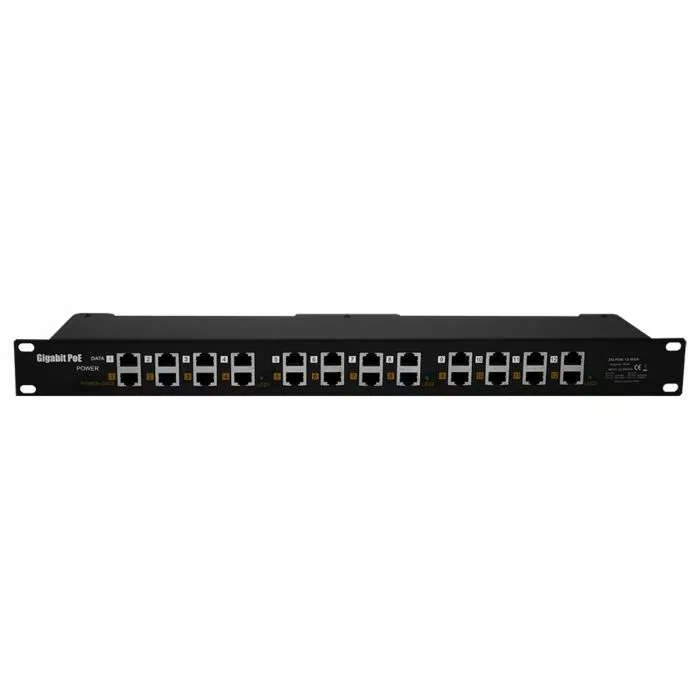 12 Port Gigabit Passive PoE injector