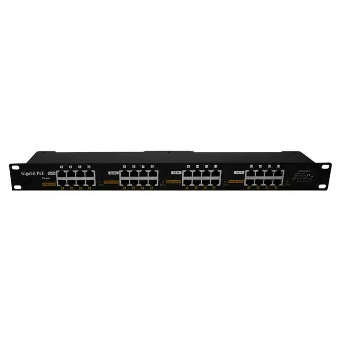 16 Port Gigabit Passive PoE injector
