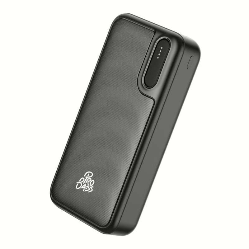 Pro Bass ChargeMax 20,000mAh Power Bank Black