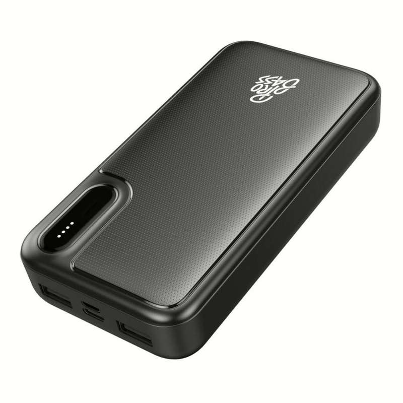 Pro Bass ChargeMax 20,000mAh Power Bank Black