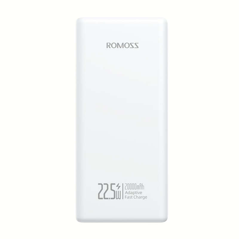 Romoss PRC20 20000mAh 22.5W Fast Charge Power Bank  White