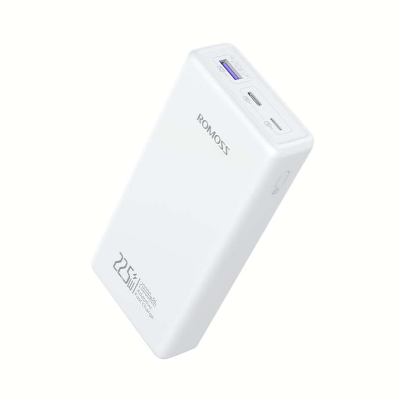 Romoss PRC20 20000mAh 22.5W Fast Charge Power Bank  White