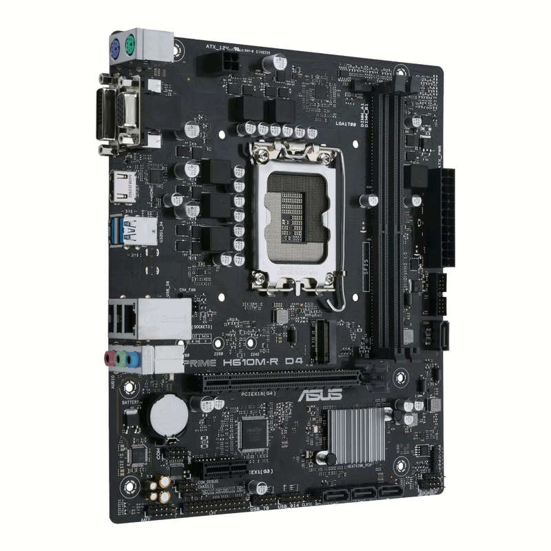 ASUS PRIME H610M-R D4 LGA 1700 M-ATX Gaming Motherboard Integration