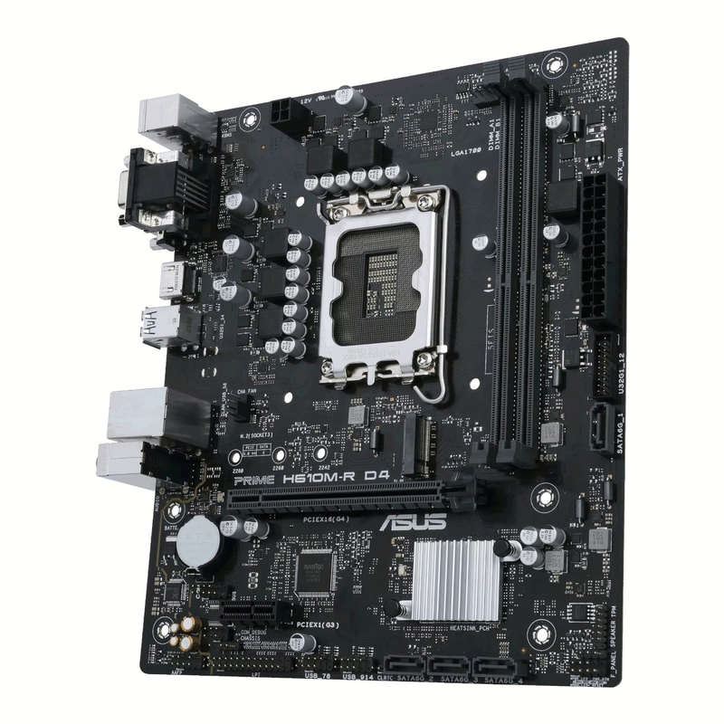 ASUS PRIME H610M-R D4 LGA 1700 M-ATX Gaming Motherboard Integration