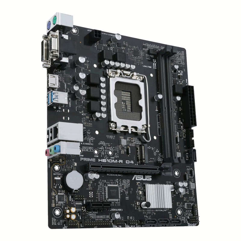 ASUS PRIME H610M-R D4 LGA 1700 M-ATX Gaming Motherboard Integration