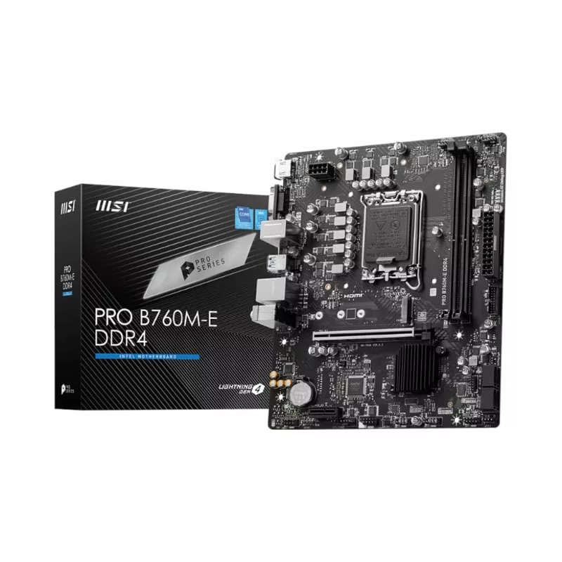 MSI LGA1700 PRO B760M-E  DDR4