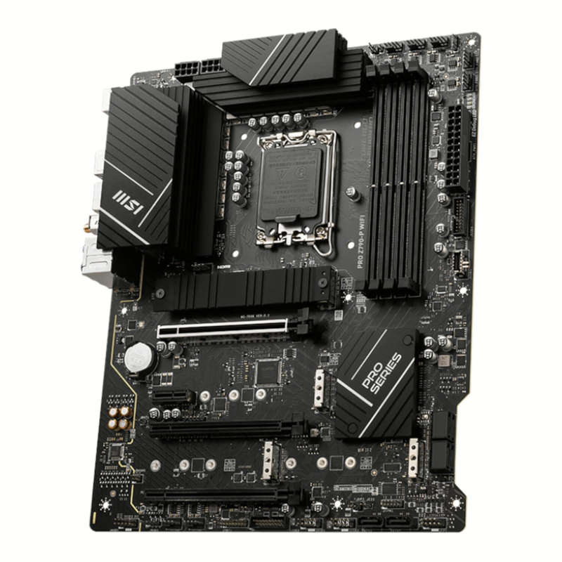 MSI PRO Z790-P WIFI Motherboard  Intel Z790, Wi-Fi 6E, DDR5, ATX
