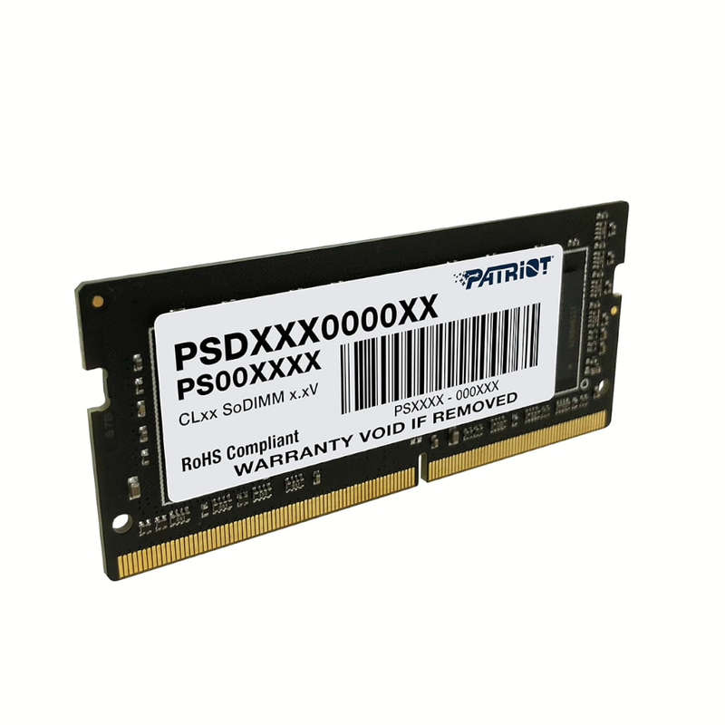 Patriot Signature Line 8GB 2400MHz DDR4 Dual Rank SODIMM Notebook Memory